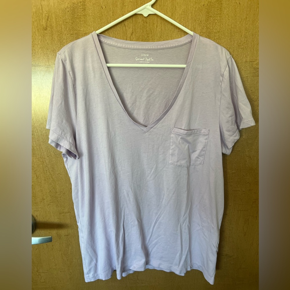 J Crew garment dyed tee